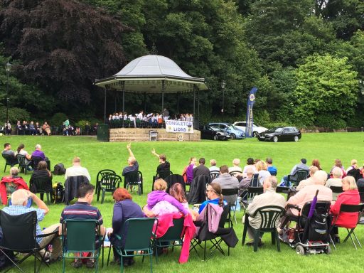 Annual Lions Youth Brass Concert in Congleton Park