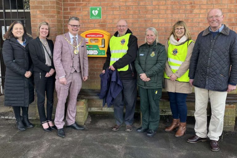 Congleton Lions has funded 12 defibrillators for the town of Congleton Congleton Lions has funded 12 defibrillators for the town of Congleton